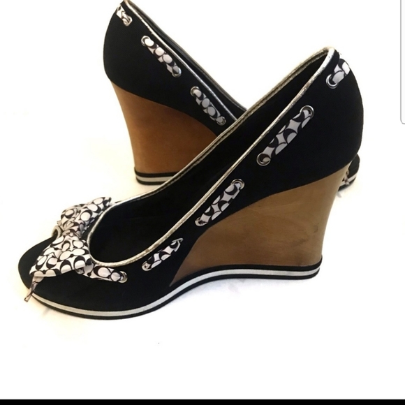 Authentic Coach Wedges - Picture 4 of 5